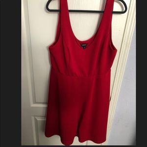 Red dress from Torrid read all details size 3